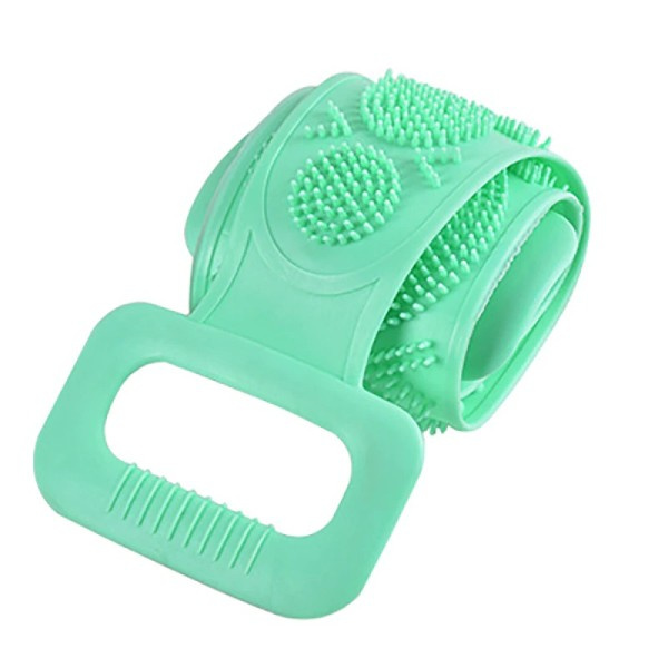 Kropp Silicon Borste Skrubb Kroppen Exfolierande Svamp Borste Badrum Dusch Rygg Borste Bad Skrubb Rengör Verktyg