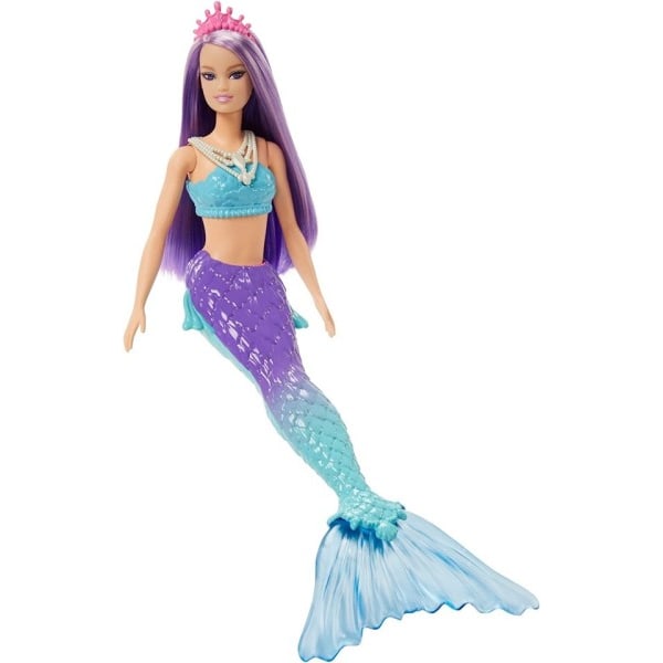 Mattel Barbie Dreamtopia Sjöjungfru docka lila hår leksak