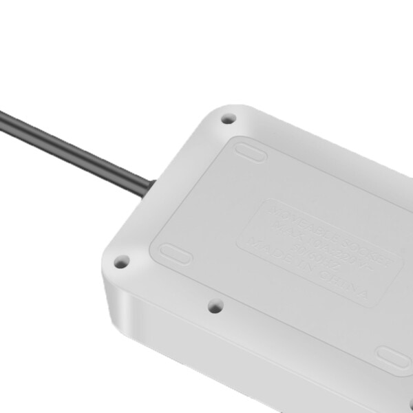 Plugg Strøm Strip Switch 1,8 M kabel Universal Uttak 3 USB Elektrisk Forlenger ledning Socket Nettverk Filter