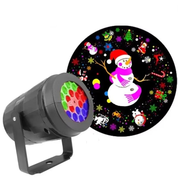 Jul Projektor Lys Udendørs Ferie Led Projektion Lampe