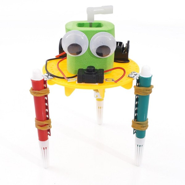 Early Learning DIY Doodle Robot Teknologia Pienet keksinnöt Koulutus alkeisasteen ja toisiooppilaitoksille