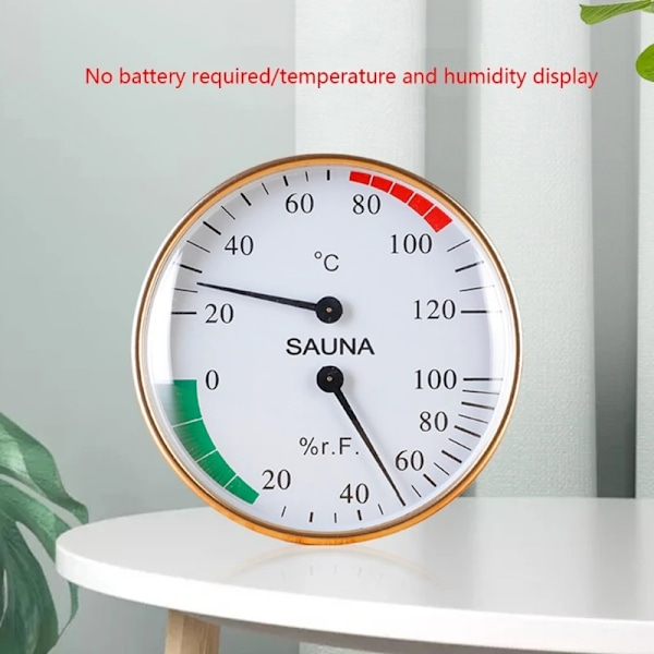 2 In 1 Termometer Hygrometer Indendørs Fugtighed Temperatur Meter Måler