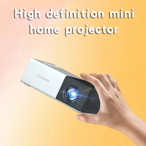 Bärbar Hem Video Projektor Support EU Plug Typ Home Theater