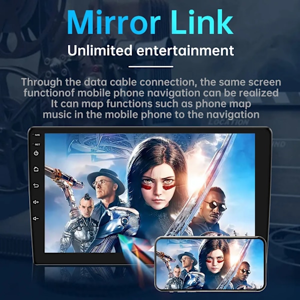 Android 11 Auto Radio Autoradio 32G 2 Din 9" Universaali WIFI GPS Auto Audio Multimedia soitin