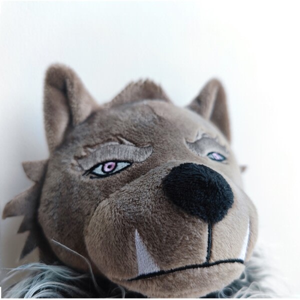 Elden Ring Half Man Half Wolf Blaidd Plysh Toy Elden Ring Plushie Doll Söt Mjuk Stuffed Doll