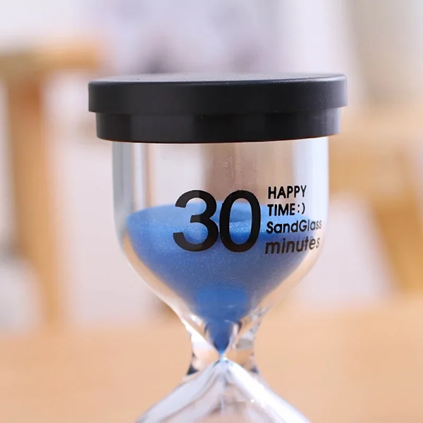 30 min Timeglas Minutter Sand Ur Sandglas Timer Ur Ur Gave Børn Sand Timer Time Hjem Dekoration