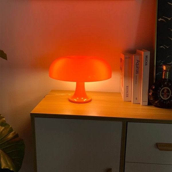 Dansk Svamp Bord Lampa Prydnad Ljus