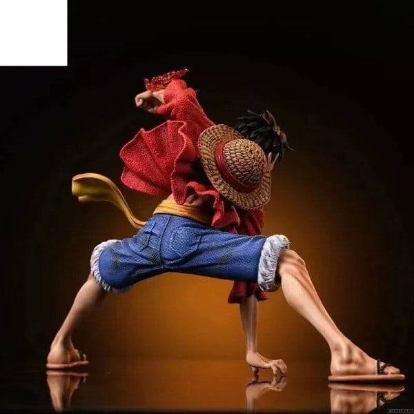 One Piece Luffy Figures Abe D. Luffy Battle Style Action Figures Anime Collection PVC Model Dukke Legetøj