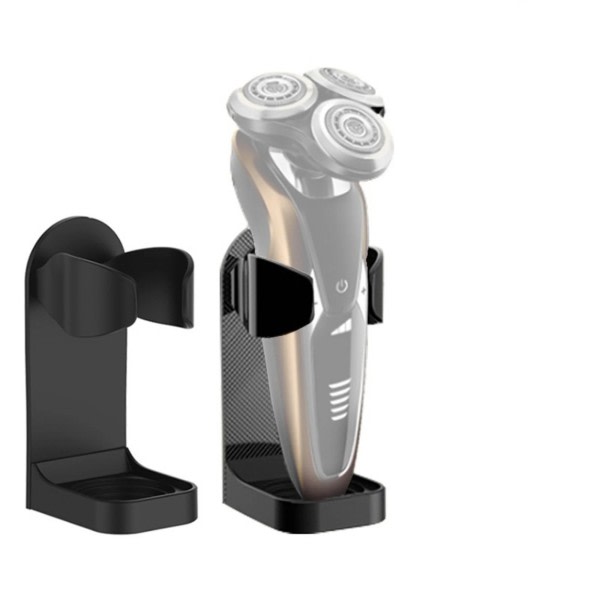 Barbermaskine stativ elektrisk tandbørste holder badeværelse mænd barberkniv skønhed udstyr opbevaring holder selvklæbende krog
