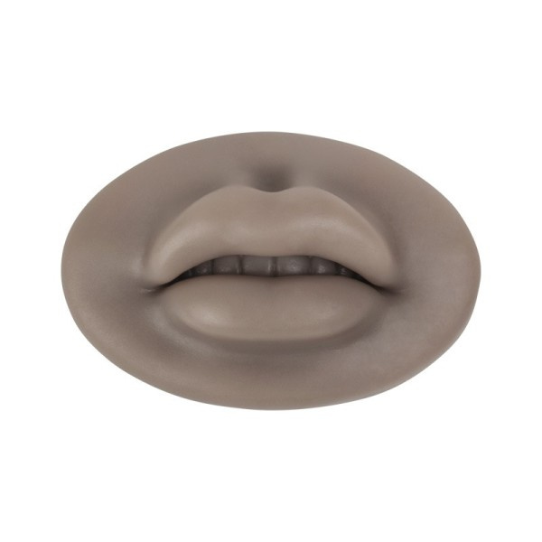 one piece Microblading Genbrugelig 5D Silicone Læbe Skin Practice European Solid For PMU Begynder