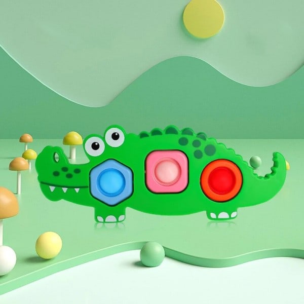 Vauva Fidget Montessori Sensory Lelu Push Bubble Silicon Activity Motor Taidot Kehitys Koulutus