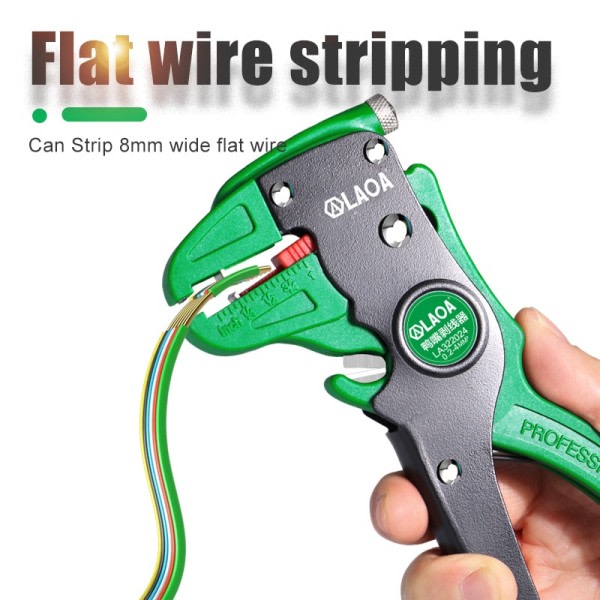 Mini Automatisk Afisolering Tang Wire Kutter Lille Næb Justerbar Elektrisk Kabel Afstryger Værktøj