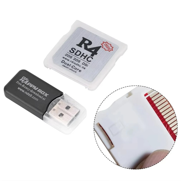 R4 SDHC Adapter Sikker Digital Hukommelse Kort Brænding Kort Spil