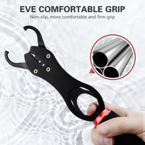 Hånd Grip Fisk tang Bærbar Rustfrit Stål Fishing Grip Krog Læbe Gripper Fish Grip Krog
