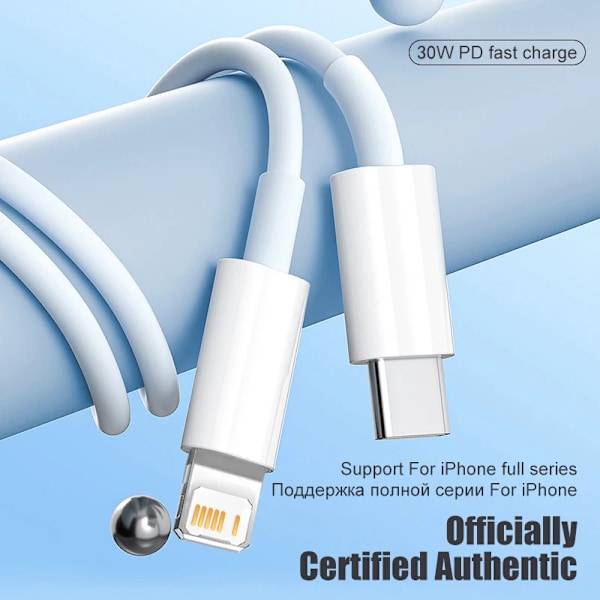 PD 30W lader kabel For Apple iPhone