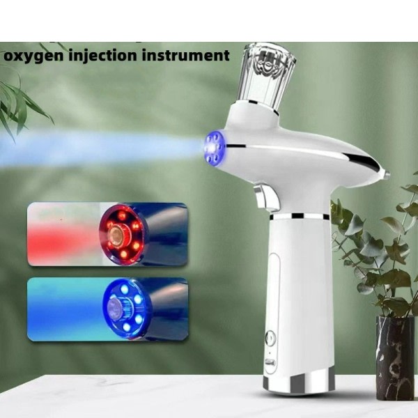 Bärbar Airbrush Vatten Nebulisator Oxygen Meter Ansiktsbehandling Skönhet Sprayer