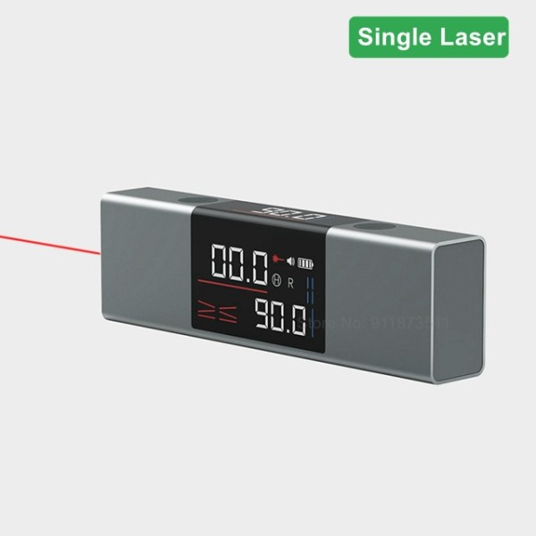 Bärbar Laser Vinkel Nivå Mätning Markering Instrument