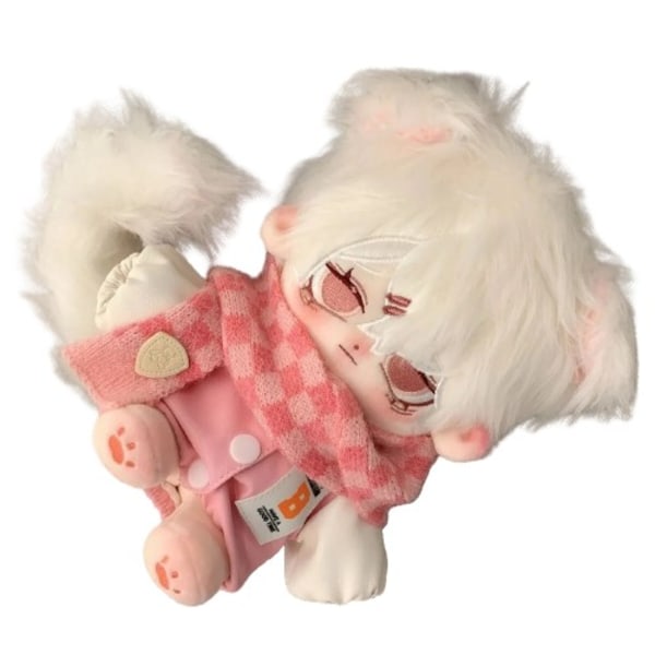 Monster Pink Peach Plushie Söt Plysch Doll Stuffed Klänning Up Cospslay Anime Toy Figur Xmas presents
