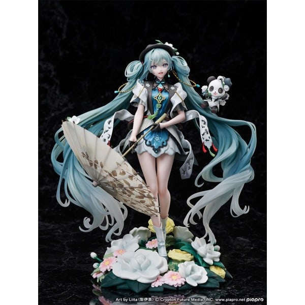 Hatsune Miku Figur F:NEX Miku Med dig 2021 Handling Figur Samlerobjekt Model