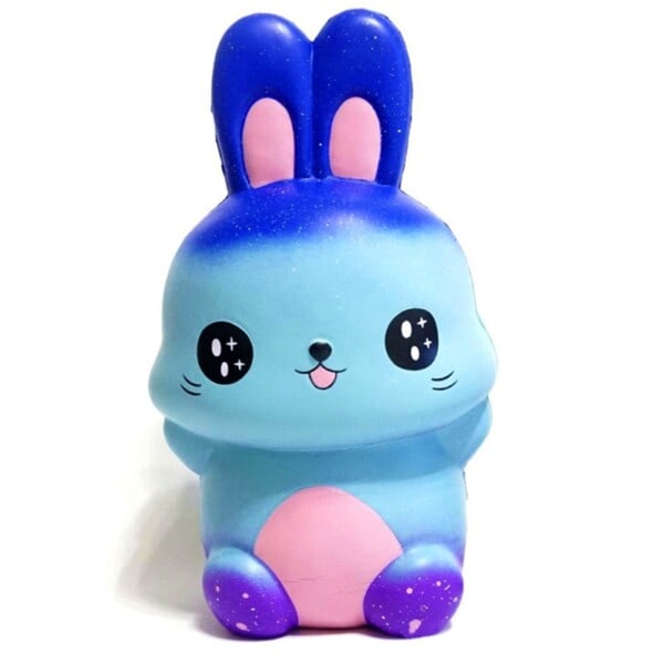 Stjärnklar Kanin Doftande Kläm leksak Squishy Långsamt stigande Jumbo Anti-stress Barn Fidget Leksaker