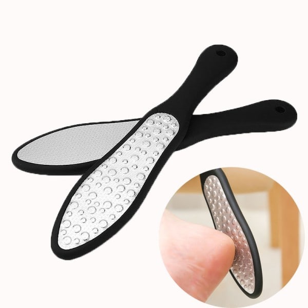 Sort Fod Rasp Fil Hård Død Skin Callus Fjerner Professionel Pedicure Fil Værktøjer