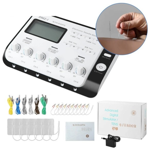 Profesjonell Fysioterapi Elektroakupunktur Massager Kropp TENS Akupunktur Elektrostimulator