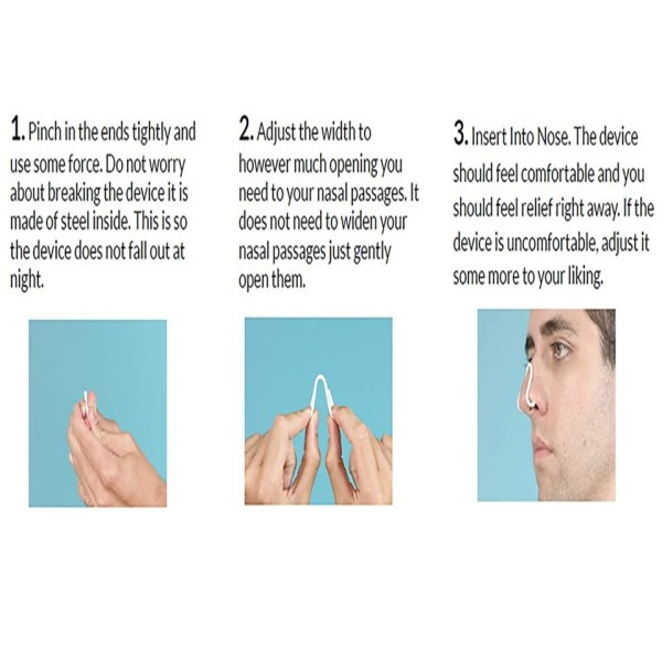 Nasal Dilator For Snorke Reduksjon Silikon Anti Snorking Nese Klips Forbedre Nese Vents Puste Hjelpemidler