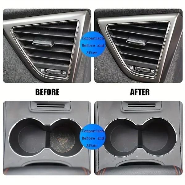 Återanvändbar Magic Air Outlet Damm Mjuk Mud 2 delar RV Super Clean Slime Dust Cleaner