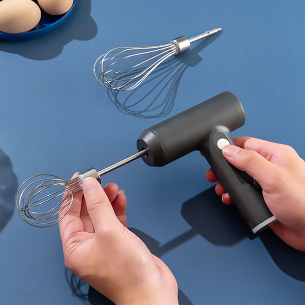 Trådløs Elektrisk Mad Mixer Portable 3 Speeds Ægge Piskeris Bagning Dej Kage Fløde Mixer Køkken Værktøj