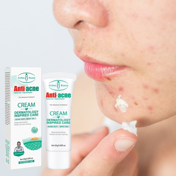 Acne Behandling Creme Pore Shrink Olie Kontrol Hviding Reparation Bums Dyb rengøring Anti-acne Fugtighedscreme