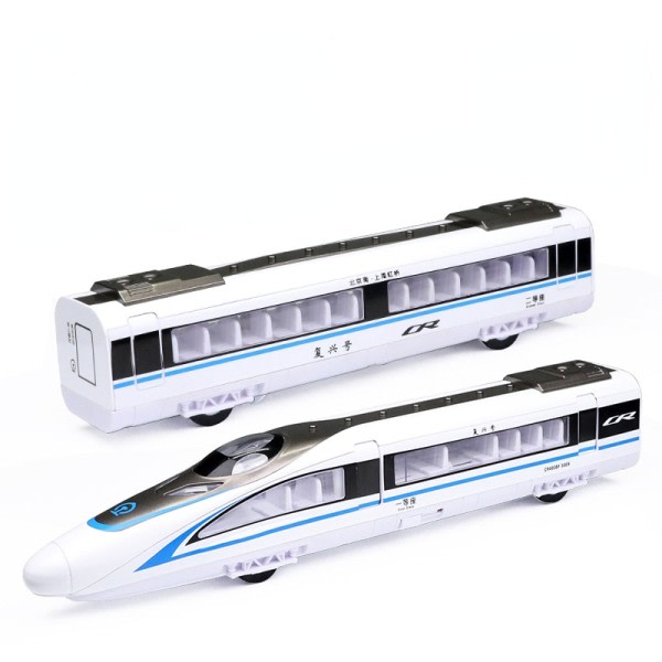 Hög hastighet Järnväg Tåg Leksaks Bil Elektrisk Ljud Ljus EMU Modell  Gör-det-själv Block Tåg Byggnadsleksaker 8711 | Fyndiq
