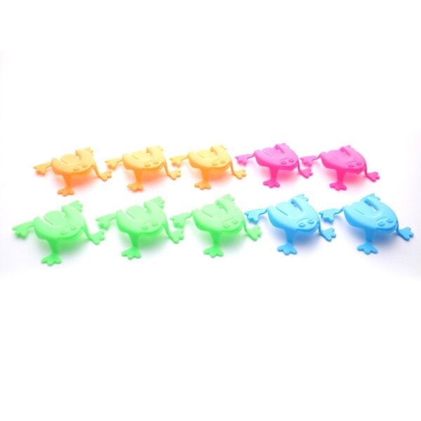 Hoppning Groda studsa Fidget Leksaker För Barn Novelty Asorterad Stress Leksaker Leksaker