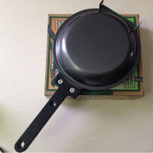 Dobbelt sidet stege pande grøn nonstick omrøre stege pande med keramik coating pandekagemaskine