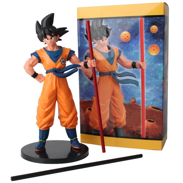 Hot Dragon Ball Sønn Goku Super Saiyan Anime Figur  Goku DBZ Action Figur Modell Figurines for Barn