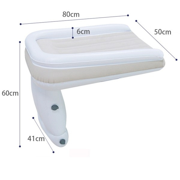 Baby oppustelig camping seng luftmadrasser bil bag fold barn sove seng