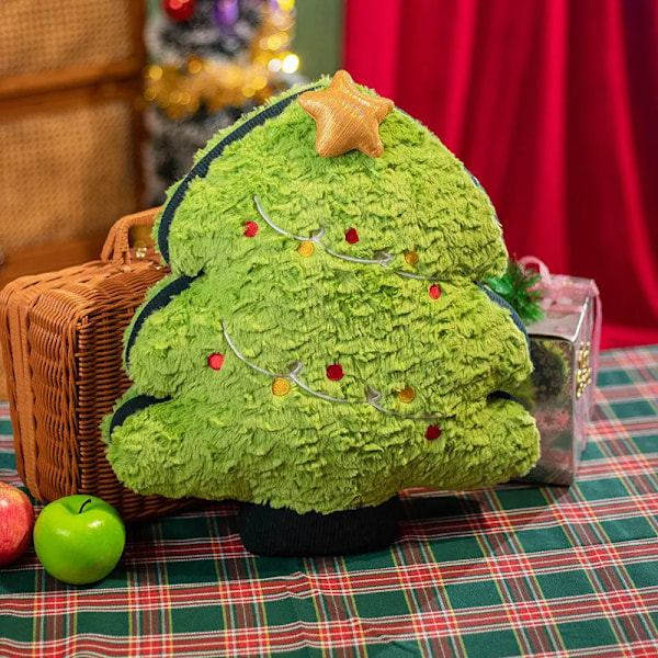 Jul pude plys legetøj jule træ hus sofa pude lur pude giv piger fødselsdag gaver