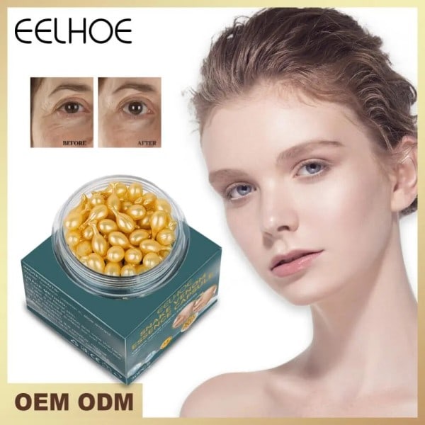 30 kpl Anti Aging Capsule Essence L-vitamiini C kasvo seerumi Tighten Lifting Essence kosteuttava kirkastava ihoa