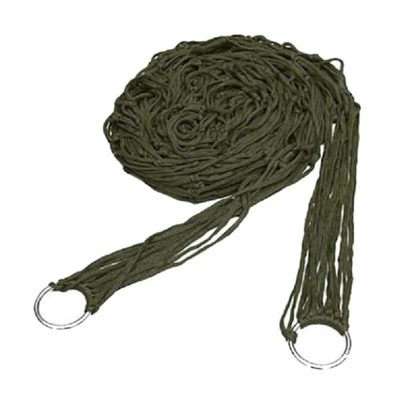 Hög kvalitet Bärbar Utomhus Sport Hängmatta, Utomhus Camping Hängmatta Mesh Net