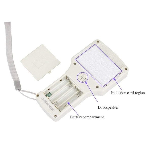 RFID läsare skrivare kopiator duplikator IC/ID  med USB kabel för 125Khz 13,56Mhz kort