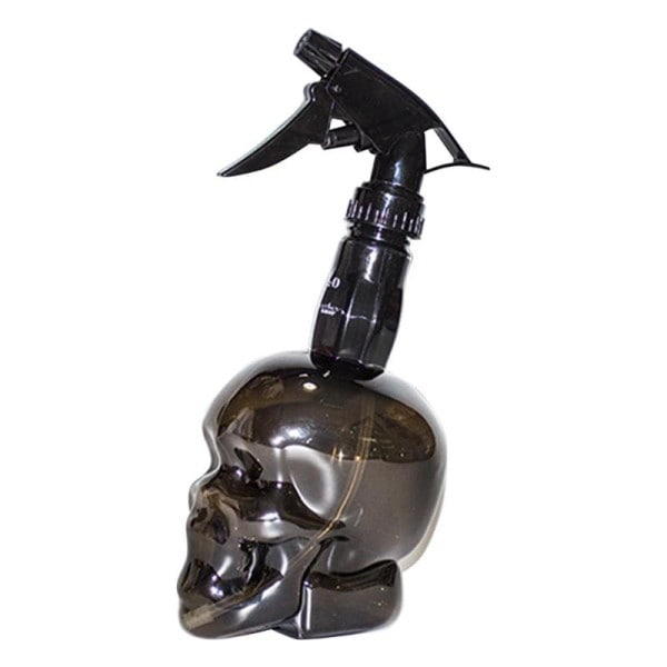 500ml Skull Shape Frisör Spray Flaska Överlägsen Tillverkning Vatten Dimma Sprayer Verktyg