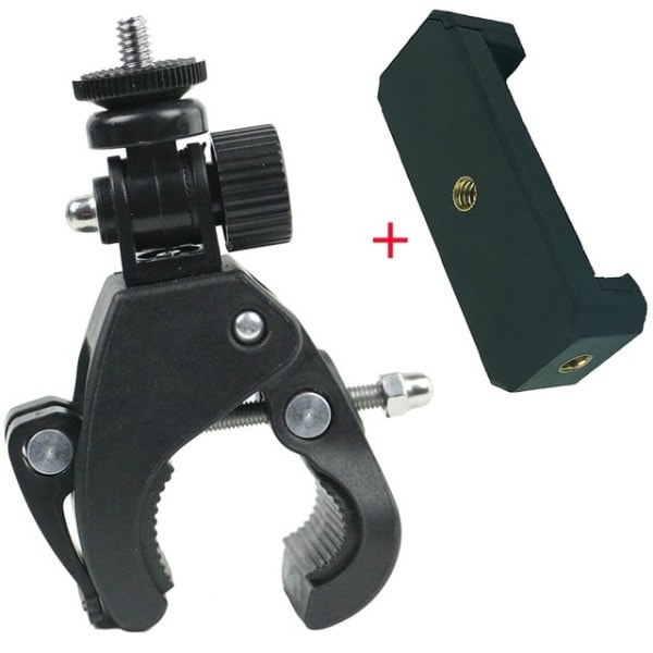 Cykel Motorcykel Styre Klämma Fäste Stativ Adapter Fäste För GoPro Hero 10 9 8 7