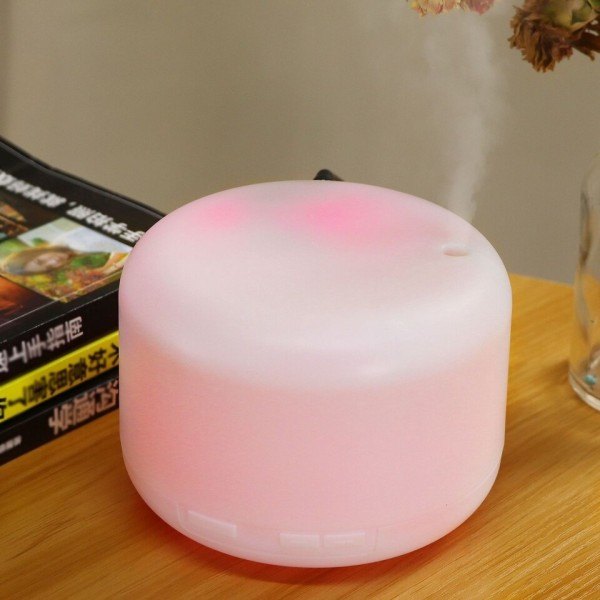 Aromacare 500ML Luft Fugter USB Aroma Diffuser Bærbar Aromaterapi Olie Diffuser med 7 LED lys