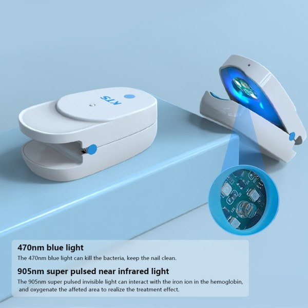 Negle Sopp Laser Terapi Enhet 905nm 470nm Sopp Negler Behandling for Fingernegler
