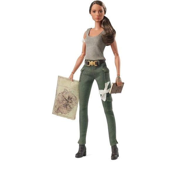 Black Label Barbie Dolls Collection Tomb Raider Doll Leksaker