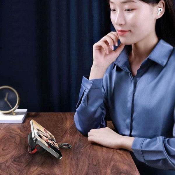 Airpods Pro 2 Case 2 Generation 2022 Med Lanyard Clasp Creative Hörlurar Låsning Hörlurar skydd