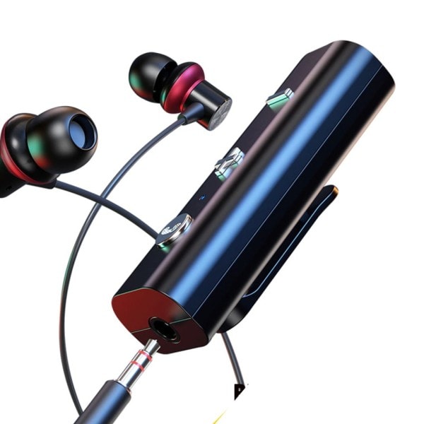 Bluetooth sovitin 5.0 Langaton Bluetooth vastaanotin 3,5mm Jack Kuuloke Aux Bluetooth lähetin ääni