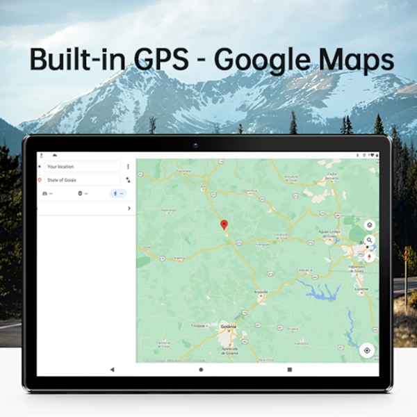 10 tuumainen tabletti PC SIM korttipaikalla Android 10 64 GB neliydin kosketus näyttö