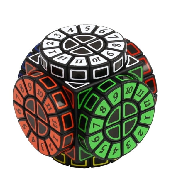 Virallinen Aika Machine magia kuutio musta tarrat 2x2 aika kone digitaalinen Cubo Magico luova palapeli