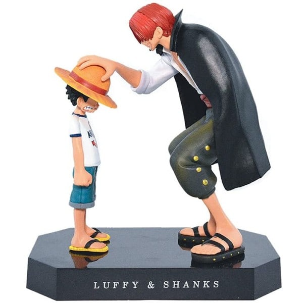 One Piece Figur Luffy Shanks Figures Anime Action Toy Figurine Dekoration Ornament Collection