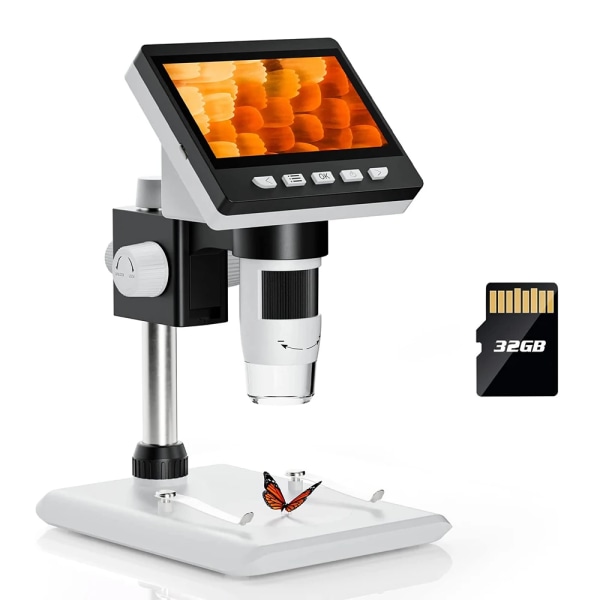 Digital Mikroskop 1080P Mikroskop Digital Para Electronica 1800mAh For Mynt PC Laptop Lodding verktøy